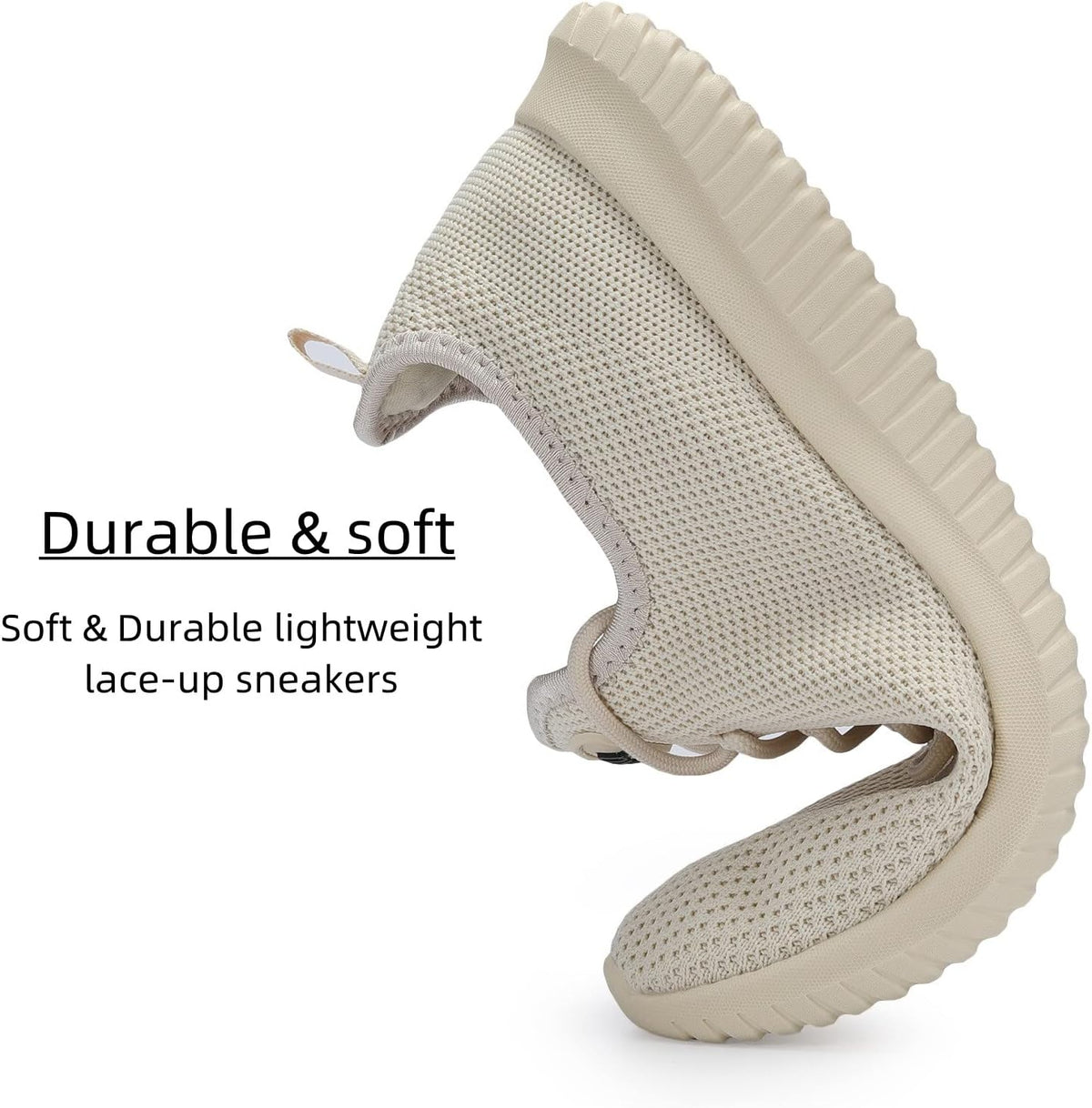 WXQ Men's Running Shoes Comfortable Lightweight Breathable Walking Shoes Mesh Workout Casual Sports Shoes
