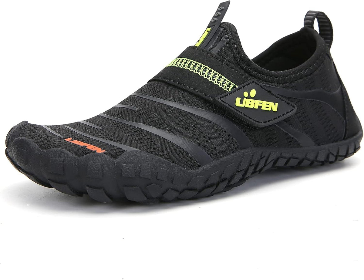 UBFEN Water Shoes for Kids Boys Girls Aqua Socks Barefoot Beach Sports Swim Pool Quick Dry Lightweight Toddler Little Big Kid