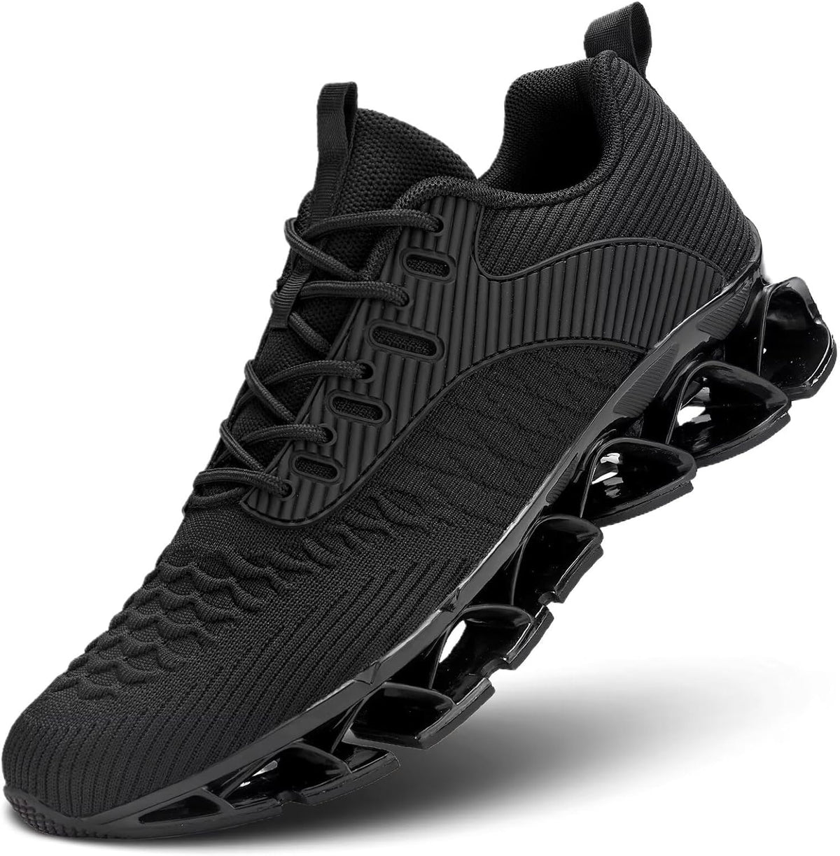 Men's Slip on Walking Running Shoes Blade Tennis Casual Fashion Sneakers Comfort Non Slip Work Sport Athletic Trainer