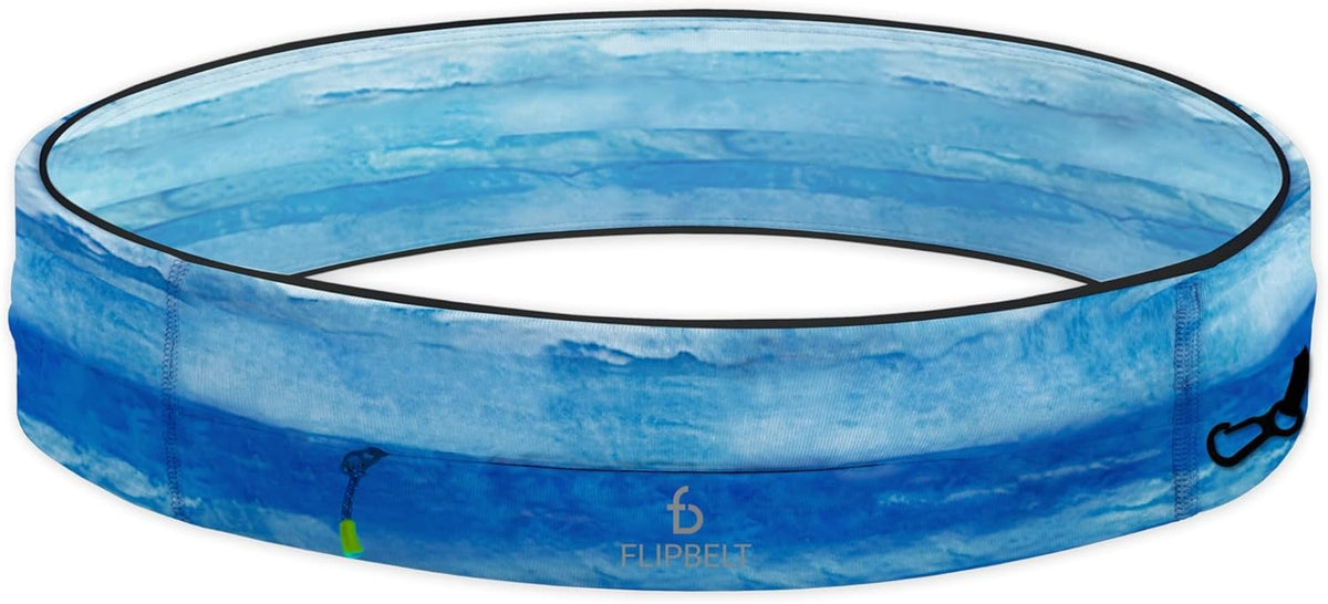FlipBelt Zipper Running Belt, Waist Pack for Fitness and Running, US Company