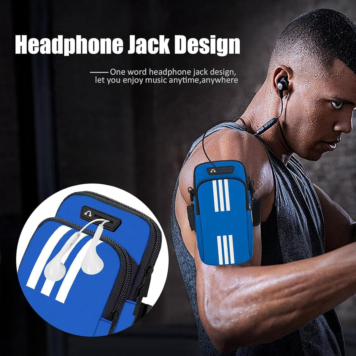 Running Armband, Cell Phone Purse Small Crossbody Bags for Women Men Kids Pouch for iPhone 15/14/13 pro/Plus/xs/xr/xs max, Galaxy S22 Ultra and More