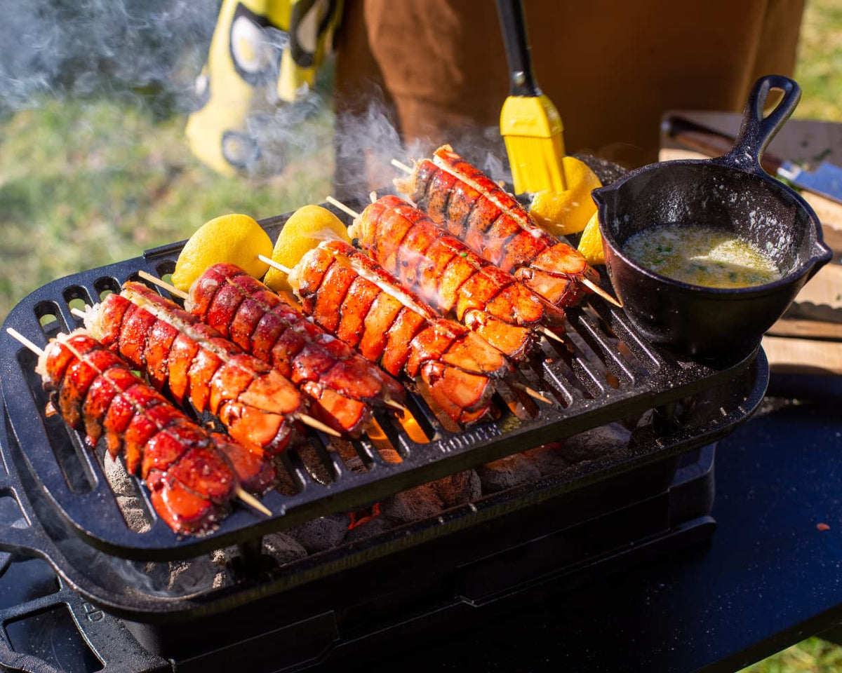 Lodge Sportsman's Cast Iron Pro Grill - 1 Each, Black