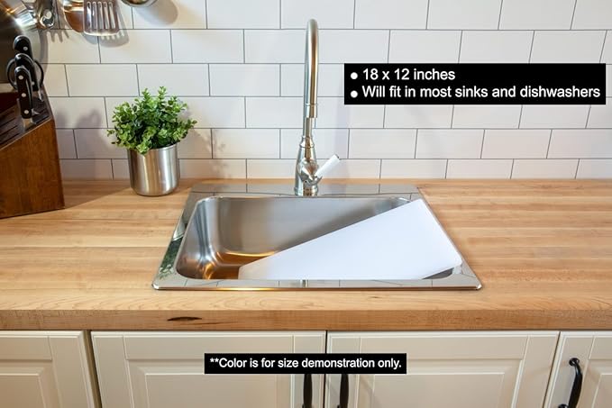 Thirteen Chefs Large 18 x 12 Yellow Cutting Board - Professional 1/2 Inch Thick HDPE for Poultry and Chicken - Food Service and Restaurant Certified