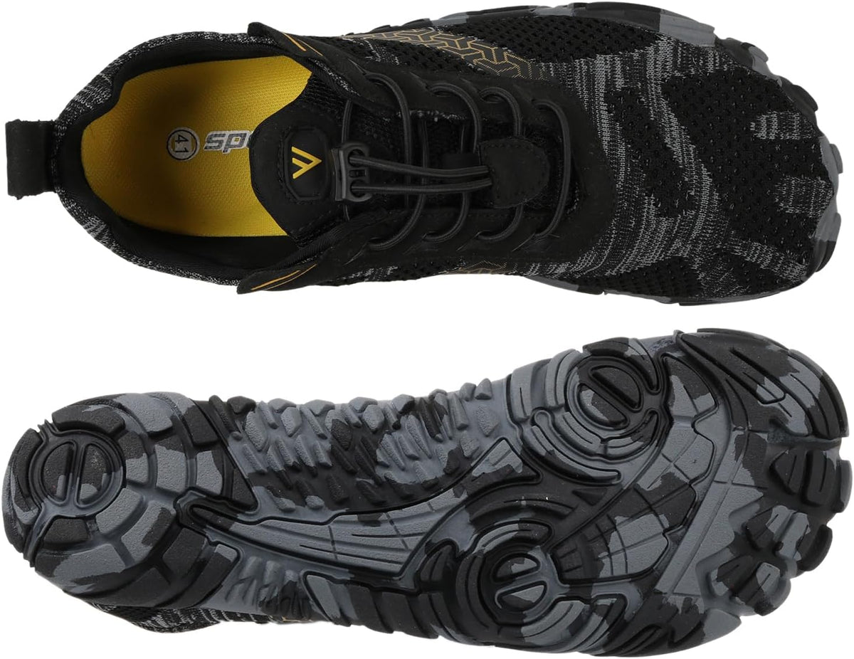 WHITIN Men's Minimalist Trail Running Shoes | Wide Toe Box | Optimal Barefoot-Feel