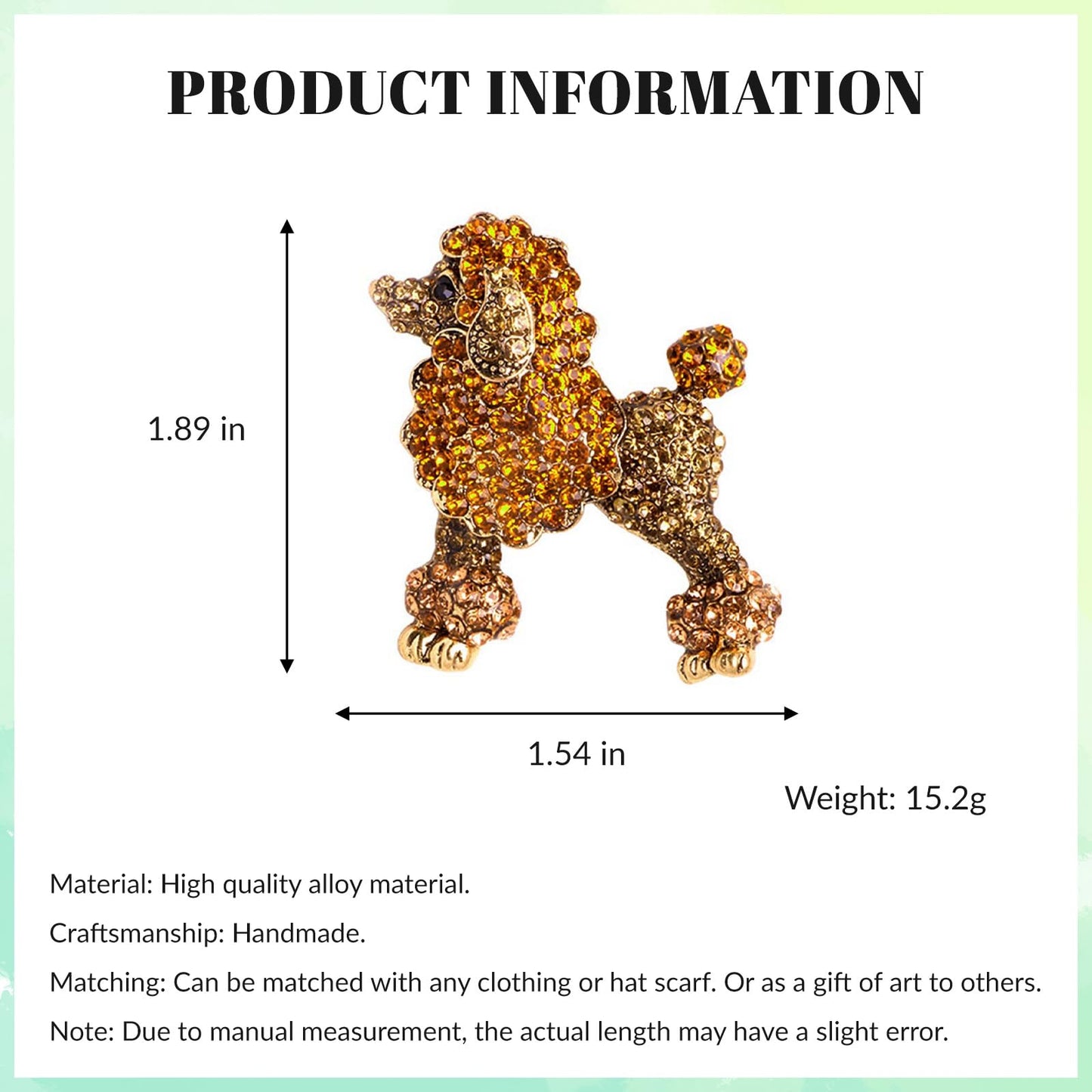 HETICA Animal Brooch for Women, Funny and Cute Flower Brooch Safety Pins Clothing Backpack Hat Decoration Enamel Pins Fashion Women Brooches and Pins Jewelry