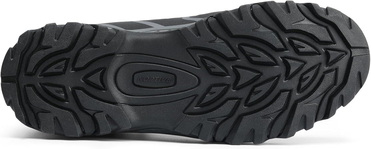NORTIV 8 Men's Ankle High Waterproof Hiking Boots Outdoor Lightweight Shoes Trekking Trails Armadillo