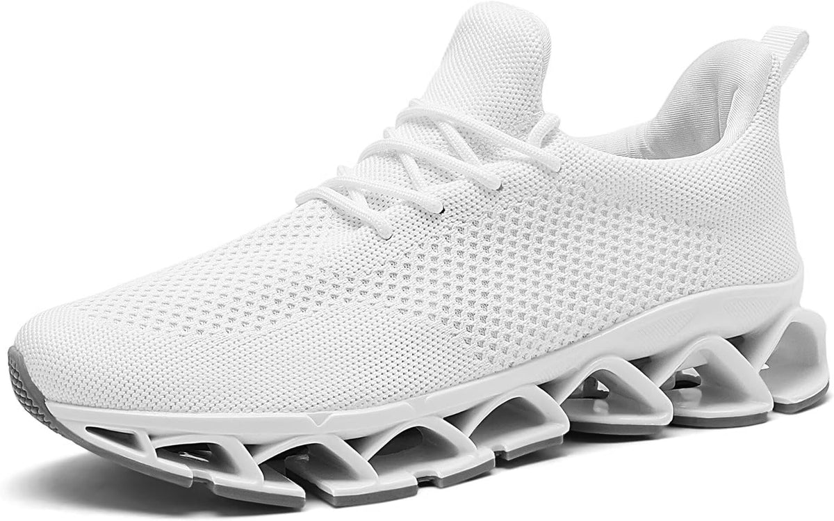Men's Running Shoes Blade Tennis Walking Fashion Sneakers Breathable Non Slip Gym Sports Work Trainers