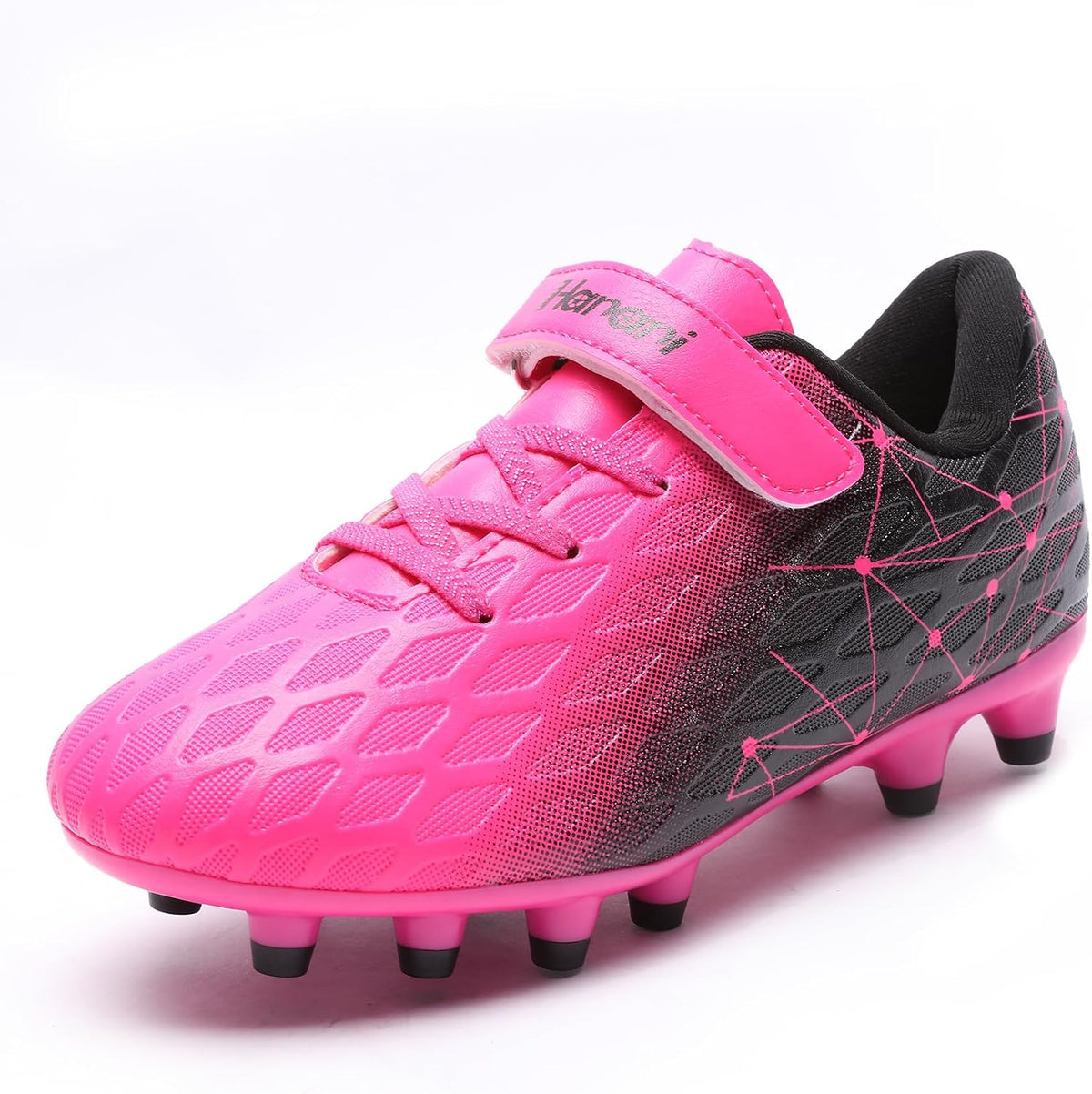 Hanani Boys Soccer Cleats Kids Girls FG/AG Soccer Athletics Sport Shoes Training Shoes Running Shoes Teenager Indoor Outdoor Football Shoes Sneakers for Unisex