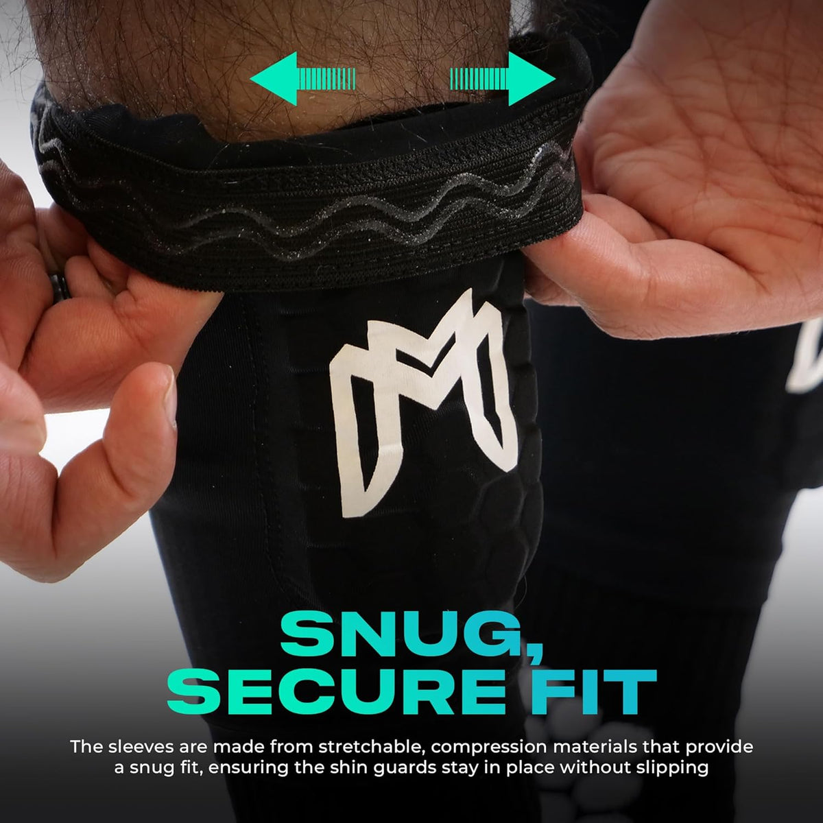 Mini Shin Guards Soccer – Built in Shin Pad Sleeves for Mens, Women, Teens - Small Shin Guards - Lightweight, Breathable Shin Defender Leg Protection