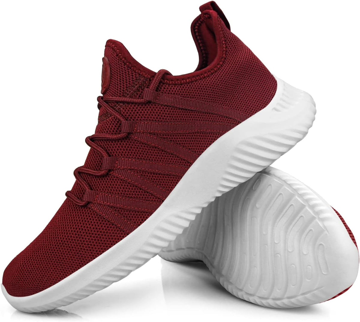 Feethit Mens Slip On Running Shoes Breathable Lightweight Comfortable Fashion Non Slip Sneakers for Men