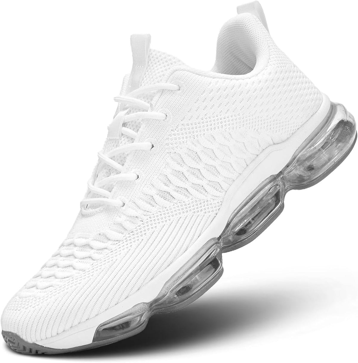 Men's Air Cushion Running Shoes Breathable Tennis Fashion Sneakers Non Slip Workout Casual Sport Shoes Gym Training Comfortable Walking Shoes