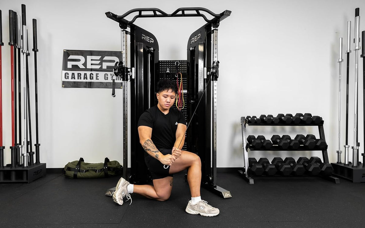 REP Fitness Arcadia™ Functional Trainer- All in one Functional Trainer and Cable Machine for Home and Garage Gym!- Optional Weight Stack Upgrades and Attachment Packages