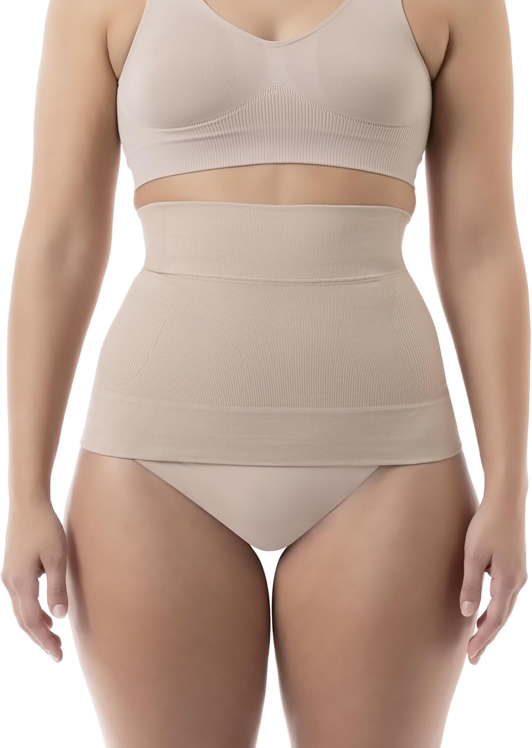 Farmacell Waist Trainer for Women 605 Made in Italy - Seamless Shapewear Tummy Control - Slimming Corset Shapewear