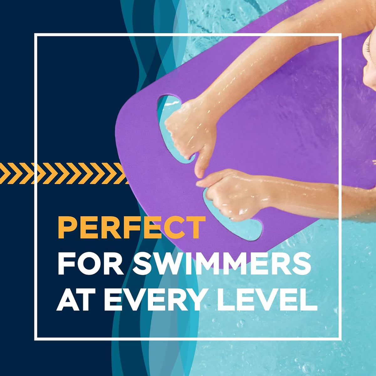 Sunlite Sports Swimming Kickboard - One Size Fits All - A Great Training Aid for Children and Adults
