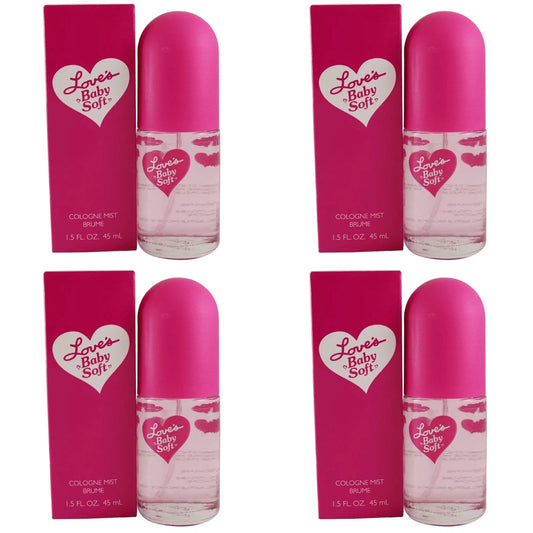 Love’s Baby Soft Body Mist 4 pack 1.5oz