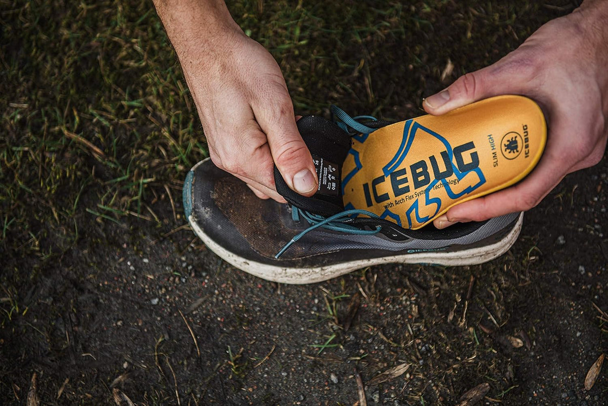 Icebug SLIM Low Cushion Support Insole with Arch Flex Technology