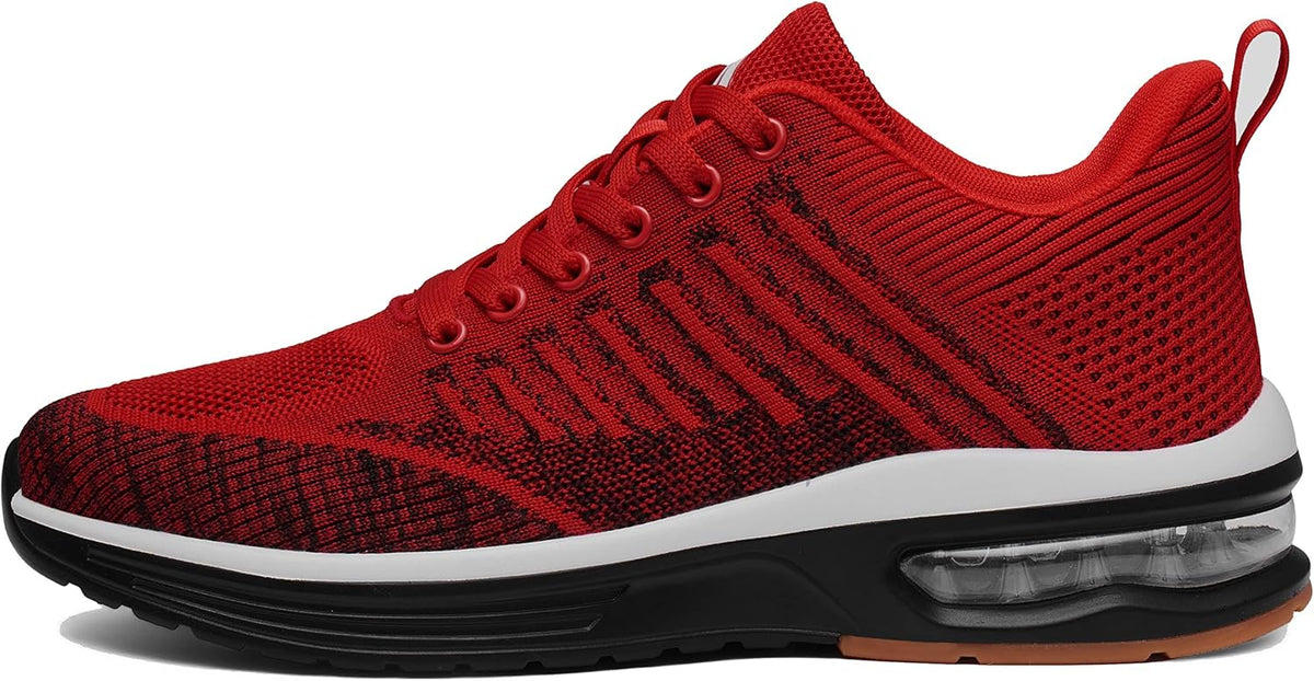 Mishansha Running Shoes for Men Sneakers Air Cushion Walking Shoes Comfortable Tennis Shoes Breathable Trail Running Shoes US Men 7.5-15