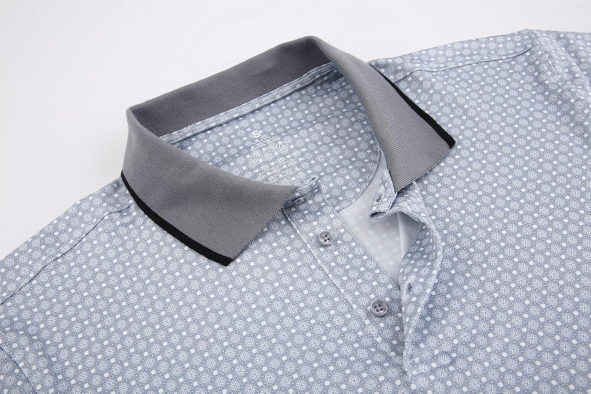 Alex Vando Mens Polo Shirts Short Sleeve Regular Fit Fashion Designed Shirt