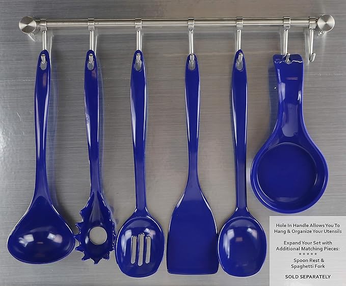 Reston Lloyd 98475 Melamine Spatula, Indigo, 1 Count (Pack of 2)