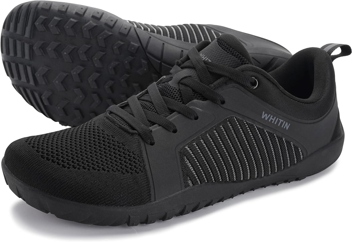 WHITIN Men's Barefoot Trail-Running Shoes | Wide Toe-Box | Zero-Drop Sole | Optimal Traction
