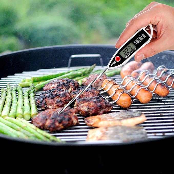 Digital Thermometer Food Meat Candy Water Immediate Read Thermometer for Kitchen Cooking(24 Pcs)