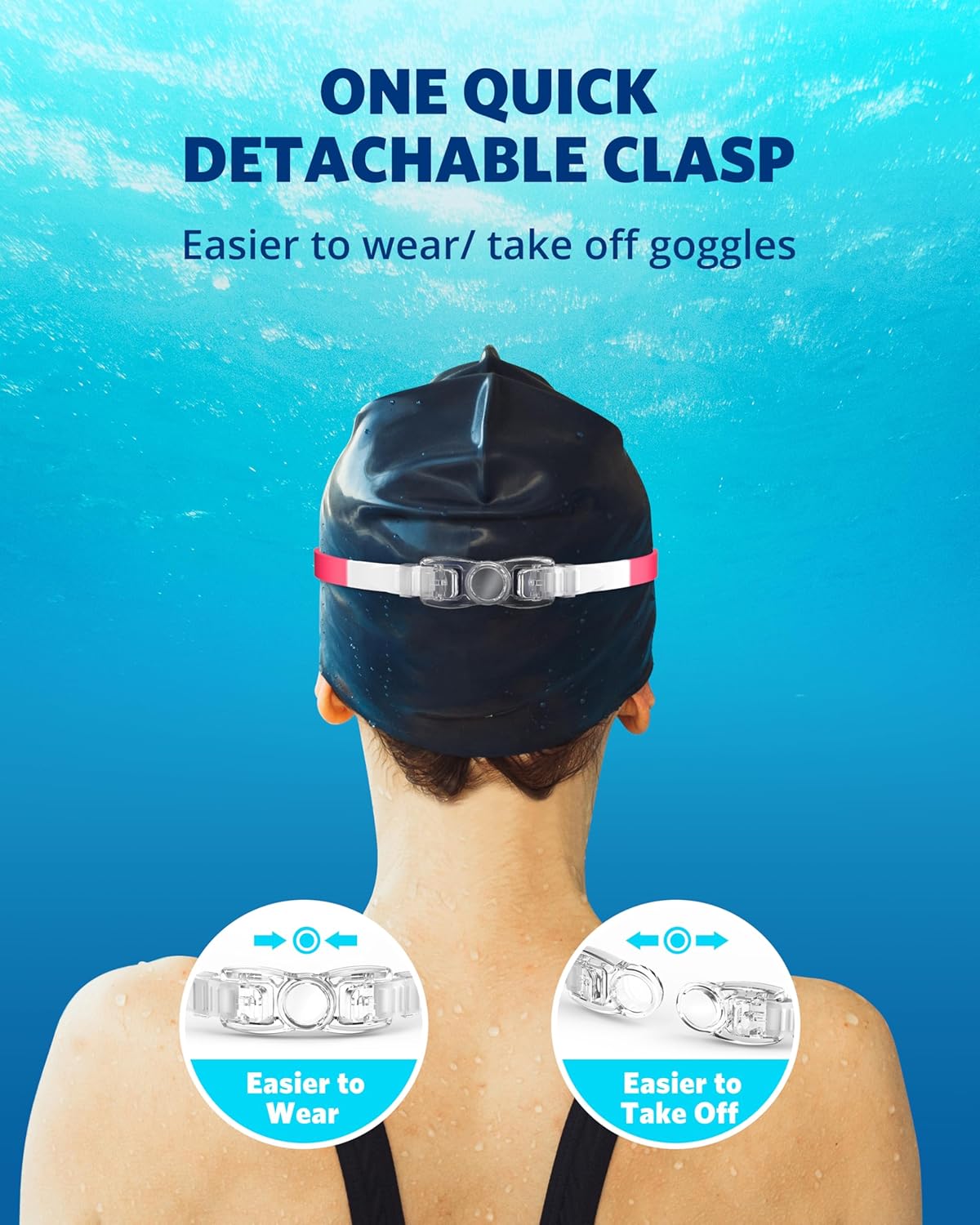 Aegend Swim Goggles, Swimming Goggles No Leaking Full Protection Adult Men Women Youth
