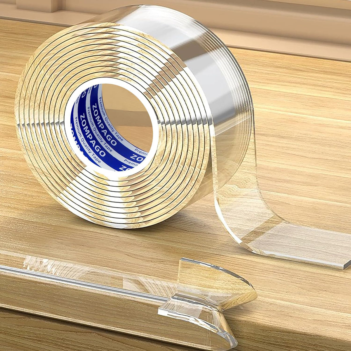 Clear Soft Corner Protectors for Furniture Strip,0.8in x13FT,Sharp Edge & Table Bumper,Window Edge,Wall Protector, Soft Corner Guards Safe for Proof,Table Corner Protectors in Family