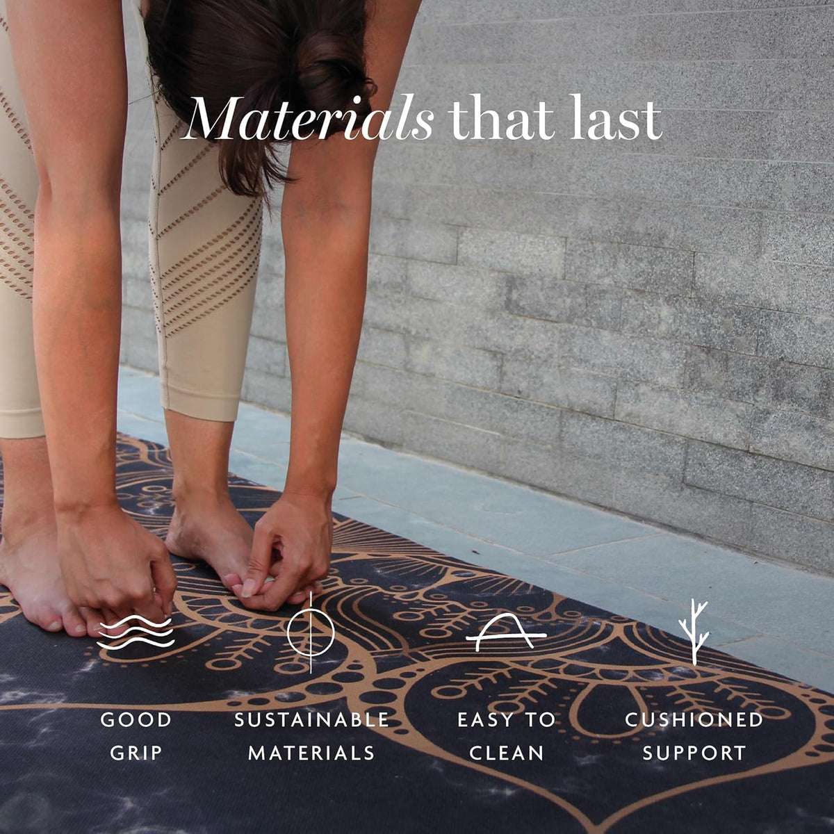 TPE Yoga Mat - Artist Designed, Premium eco friendly mats, Non Slip, Non toxic, Great For Regular & Hot Yoga, Pilates and Workouts (72 inch x 24 inch x 6mm thick)