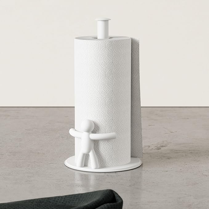 Umbra Buddy Countertop Paper Towel Holder, White