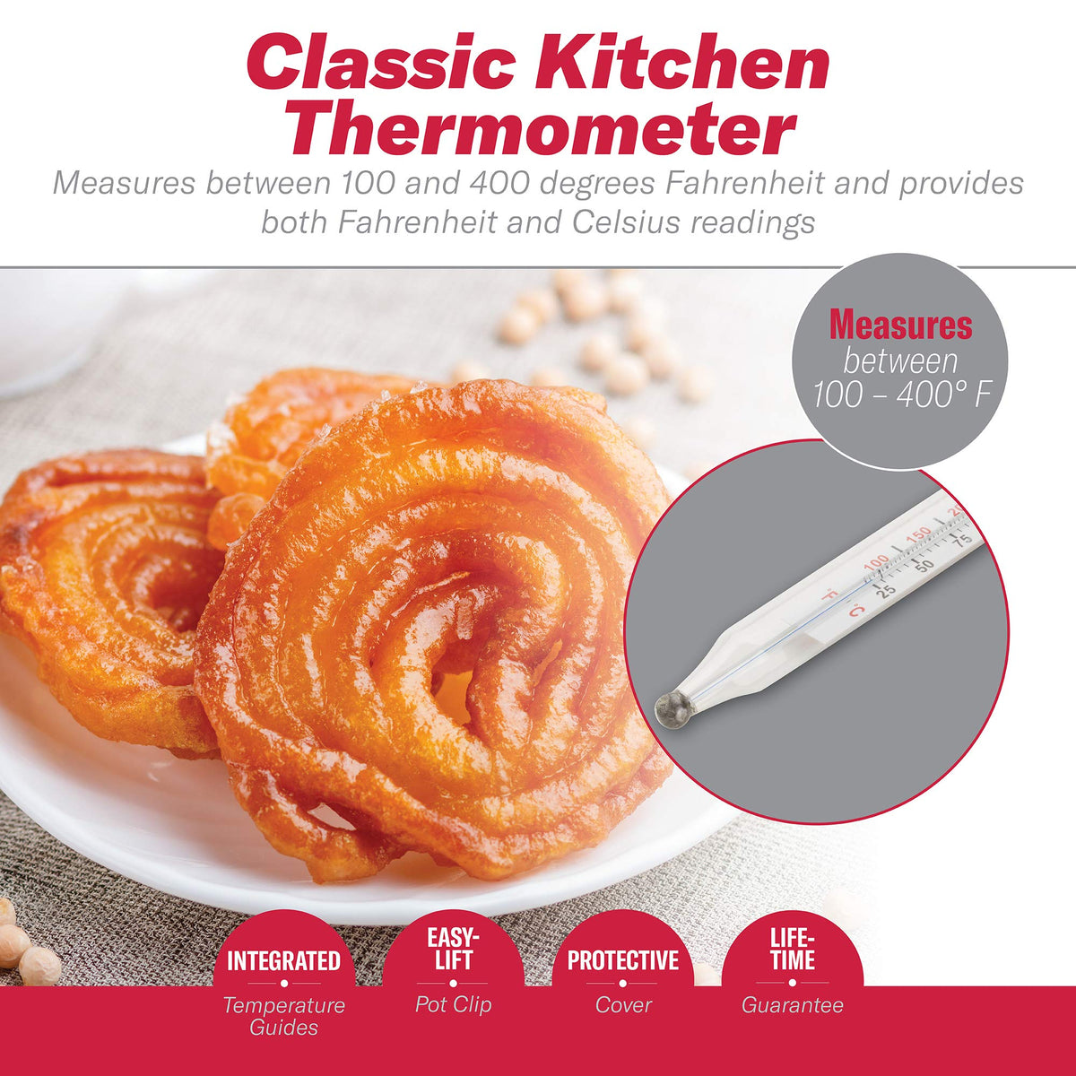 GoodCook Everyday Candy & Deep Fry Thermometer