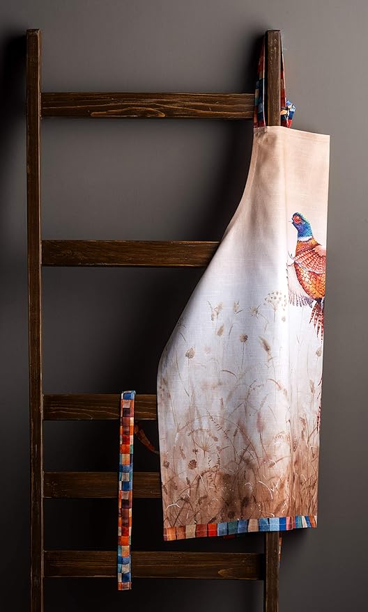 Maison d' Hermine 100% Cotton Apron for women with Pocket Kitchen Chef Apron for Men Cooking Mothers Day Gifts