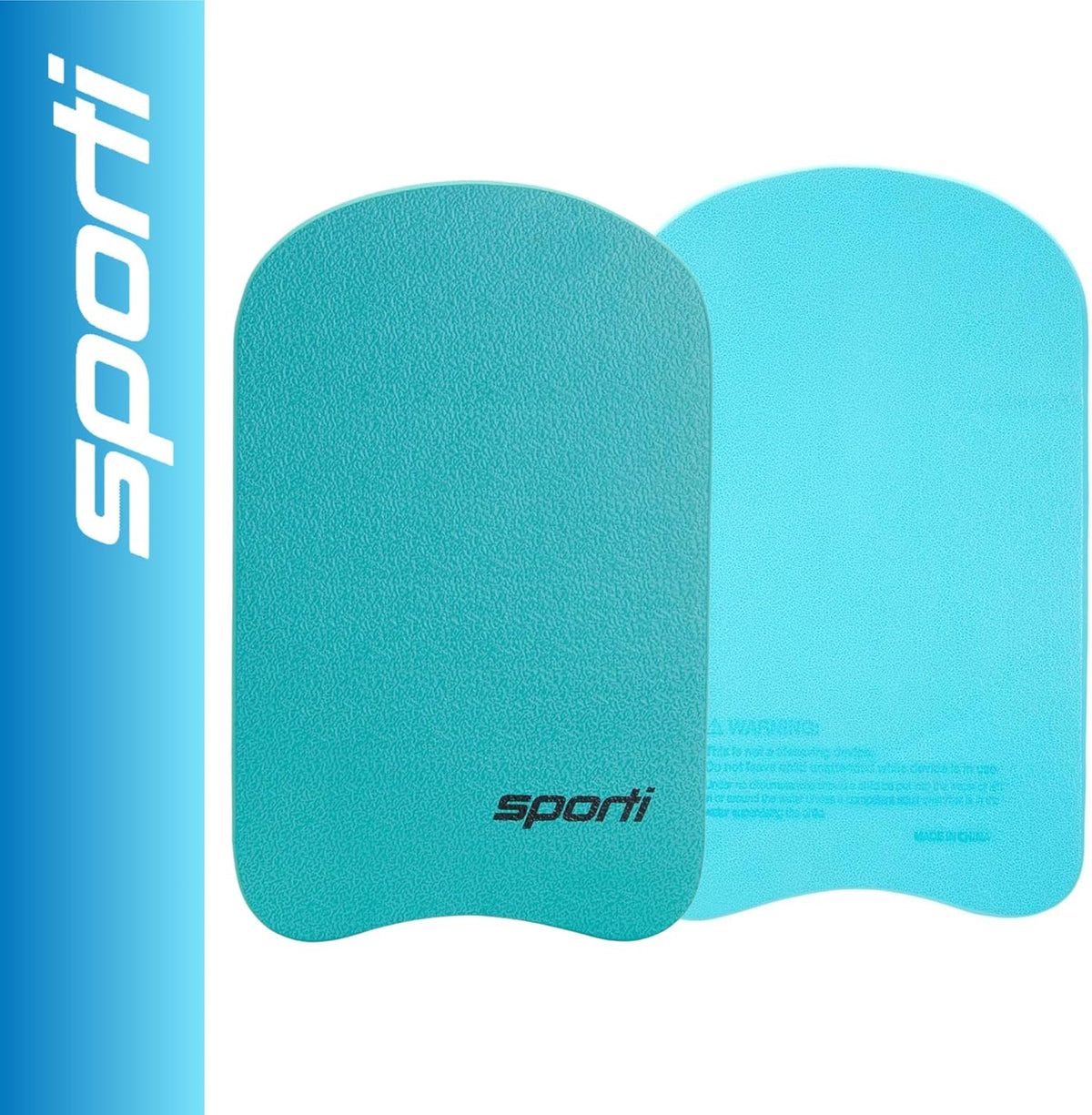 Sporti Adult Kickboard for Swim Training - Swimming Kickboard for Men Women, Water Board for Adult, Swimming Training Aid