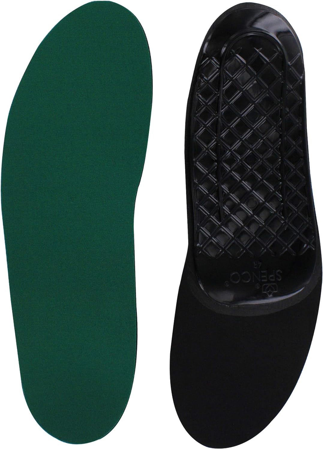 Spenco Unisex Adult Athletic Shoe-insoles, Green, Women S 11-12.5/Men S 10-11.5 US