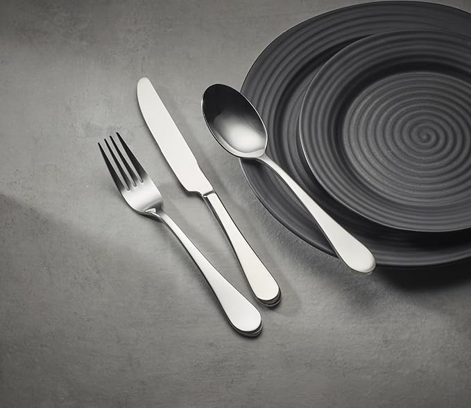 Oneida Icarus 45-Piece Flatware Set, Service for 8, Silver
