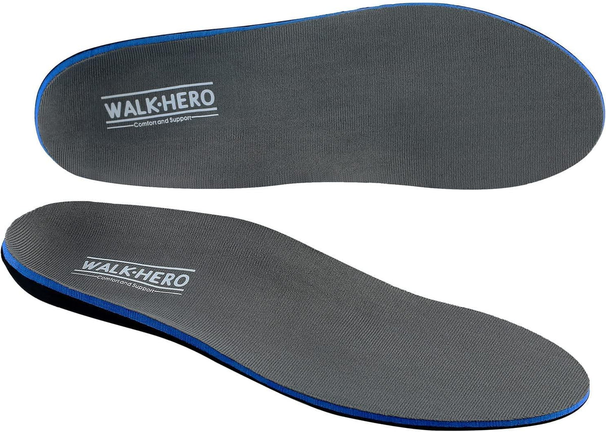 Plantar Fasciitis Feet Insoles Arch Supports Orthotics Inserts Relieve Flat Feet, High Arch (Mens 12-12 1/2 | Womens 14-14 1/2)