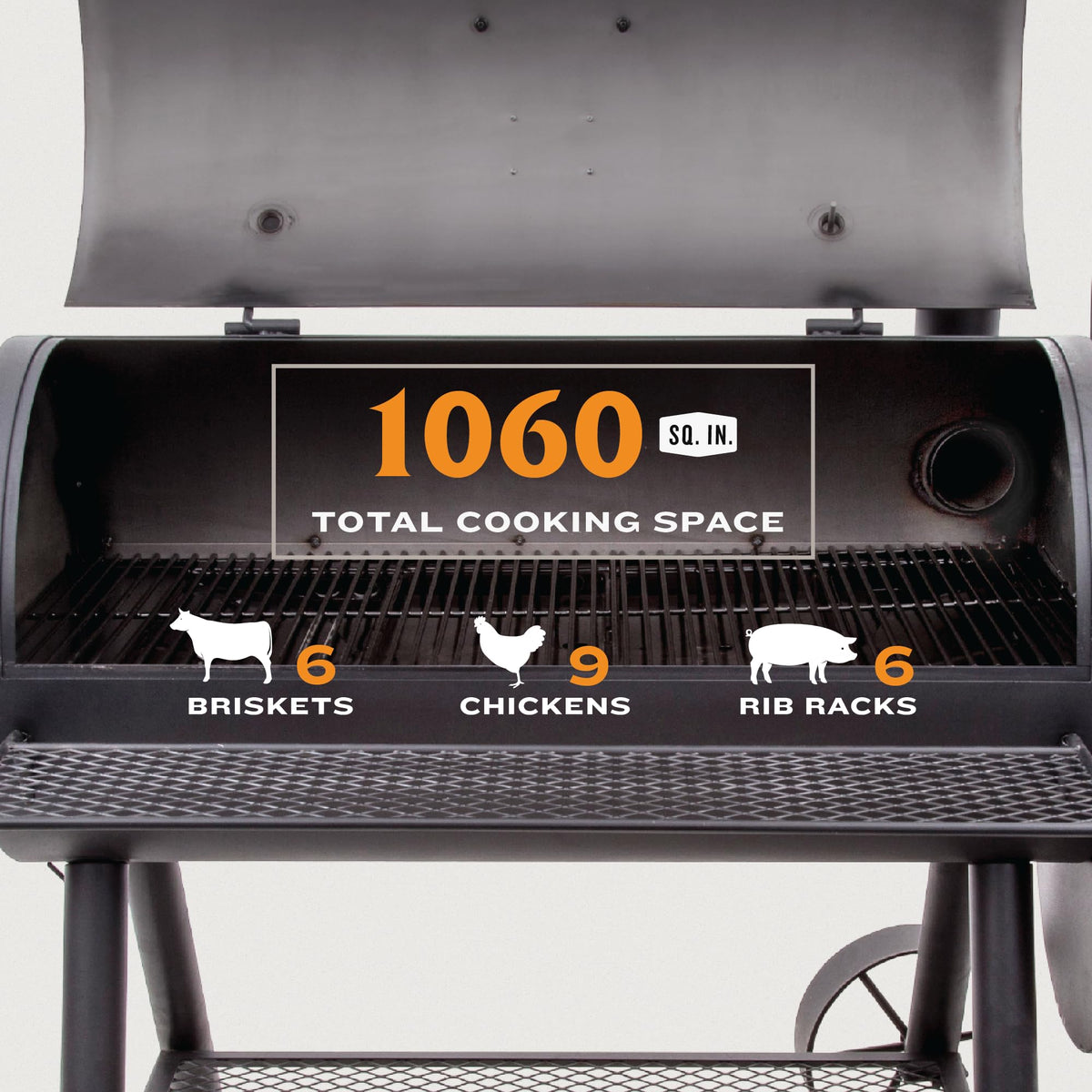 Oklahoma Joe's® Longhorn Offset Smoker - 13201747-50