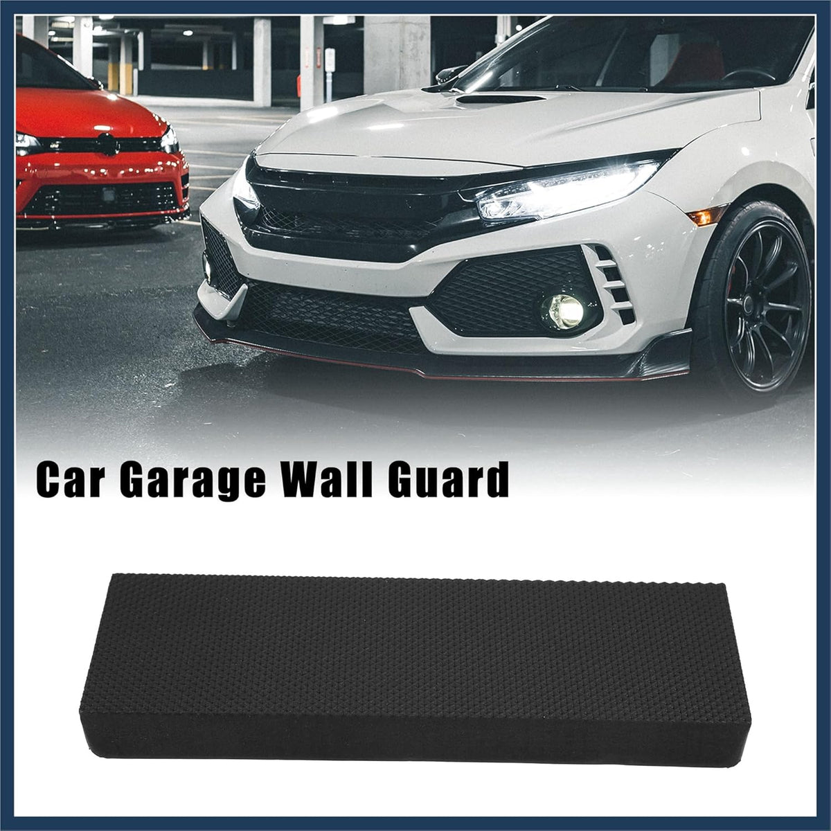 30x10x3cm Car Garage Wall Guard Door Bumper Protector Anti Collision Waterproof Foam for Warehouse Garage Parking Assist Stylish Design