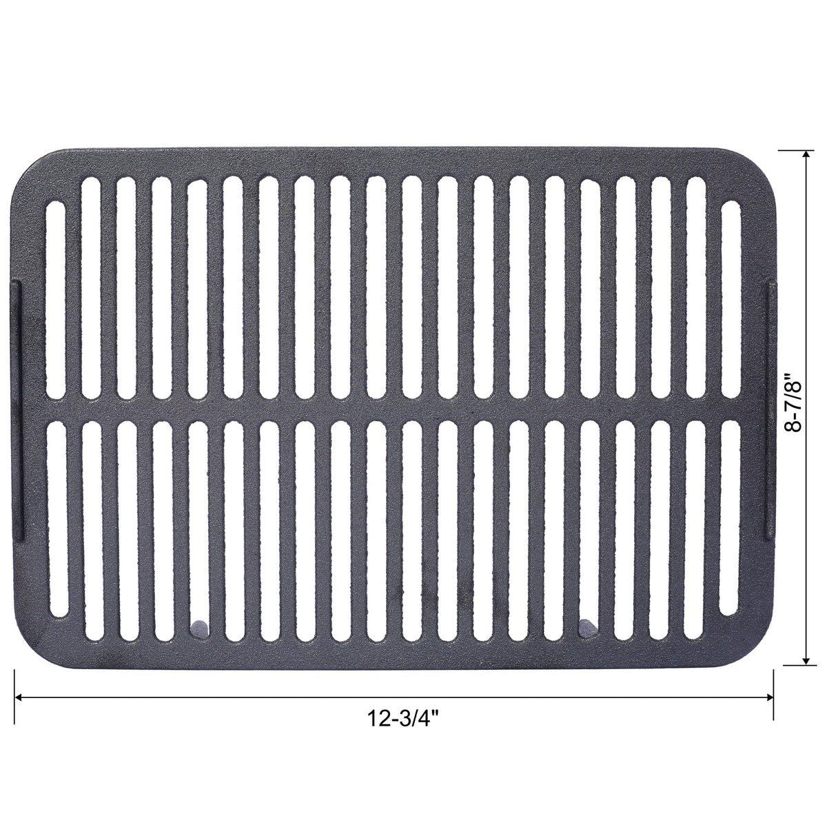 16" Rectangular Cast Iron Hibachi Grill, Portable Charcoal Grill With Vent Removable Grate, Yakitori Grills for Outdoor Camping Cooking, Enameled (Rectangular)