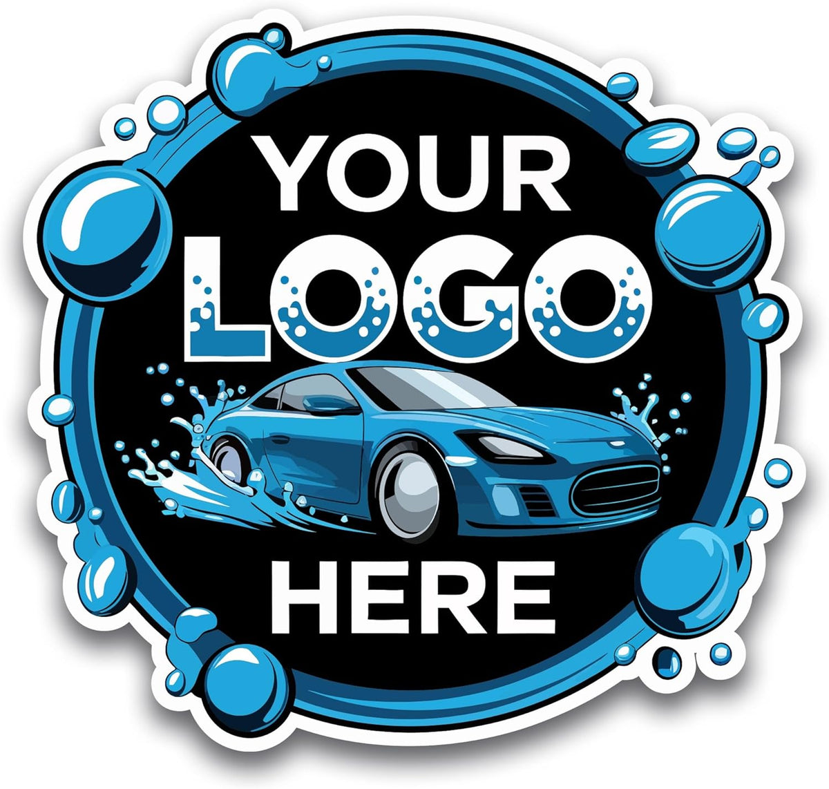 Magnet Me Up Custom Car Magnet – Personalized Die-Cut Magnetic Decal, Weatherproof UV-Printed, Strong Hold, Upload Image & Text – Made in USA, Any Size for Bumper, Truck, Business & More
