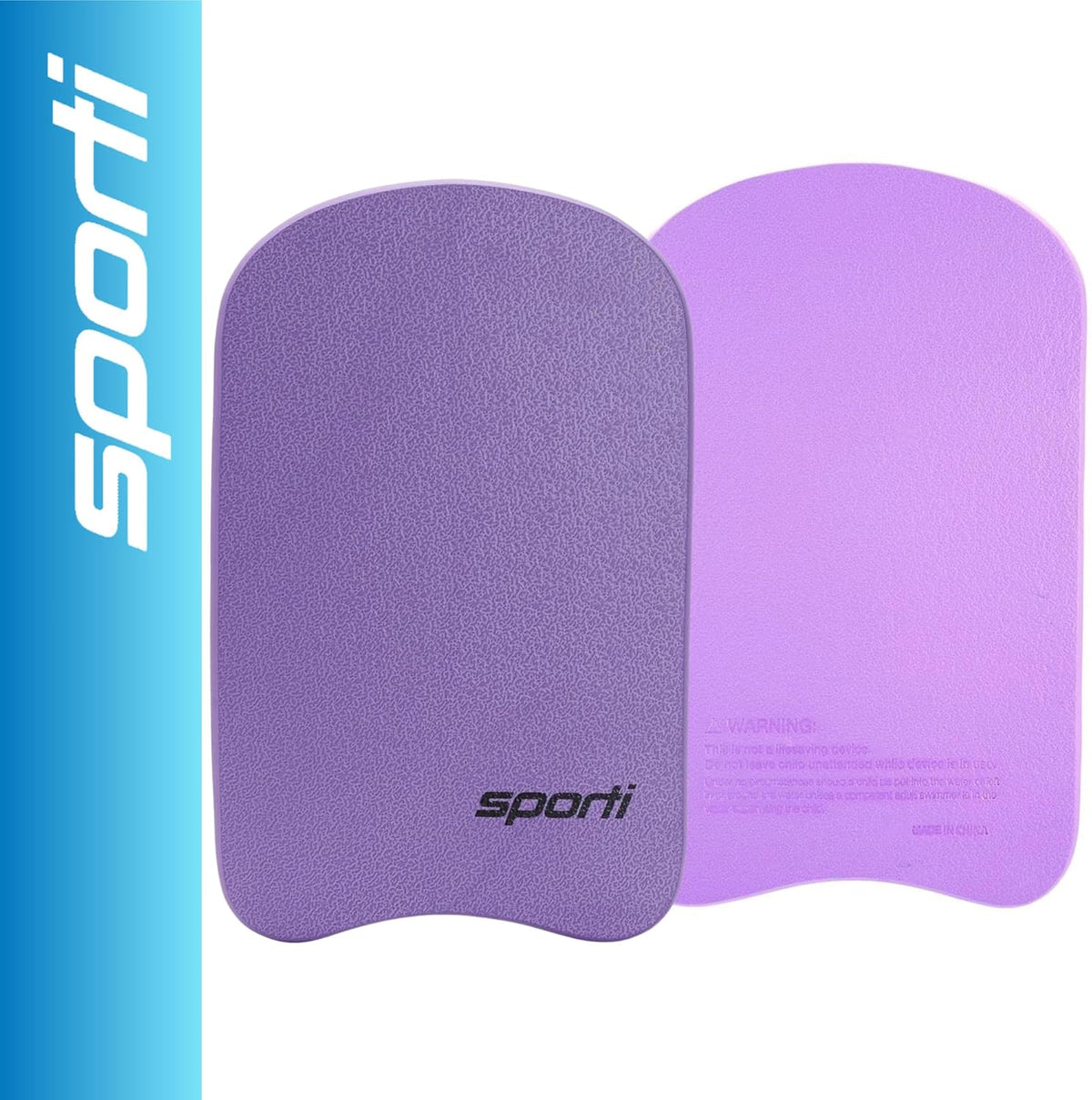Sporti Adult Kickboard for Swim Training - Swimming Kickboard for Men Women, Water Board for Adult, Swimming Training Aid