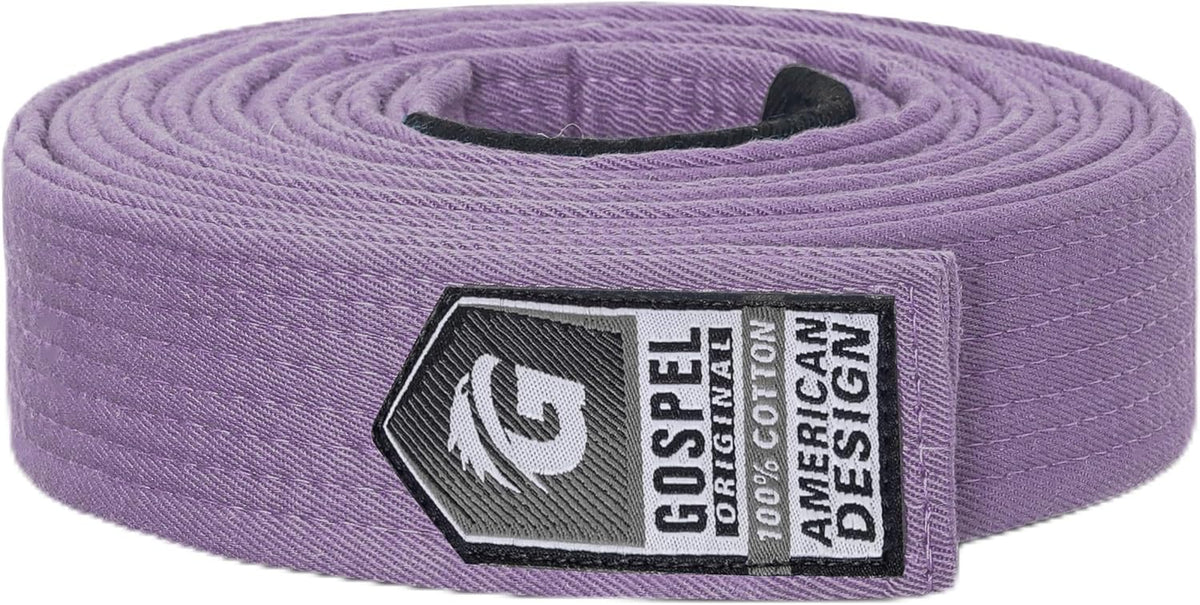 GOSPEL Vintage Series BJJ Belt for Men & Women | Brazilian Jiu Jitsu Belt with Vintage Colors
