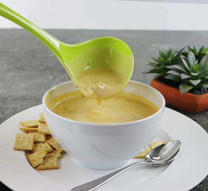 Reston Lloyd Calypso Basics 100% Melamine Ladle UtensiLs (Pack of 3)