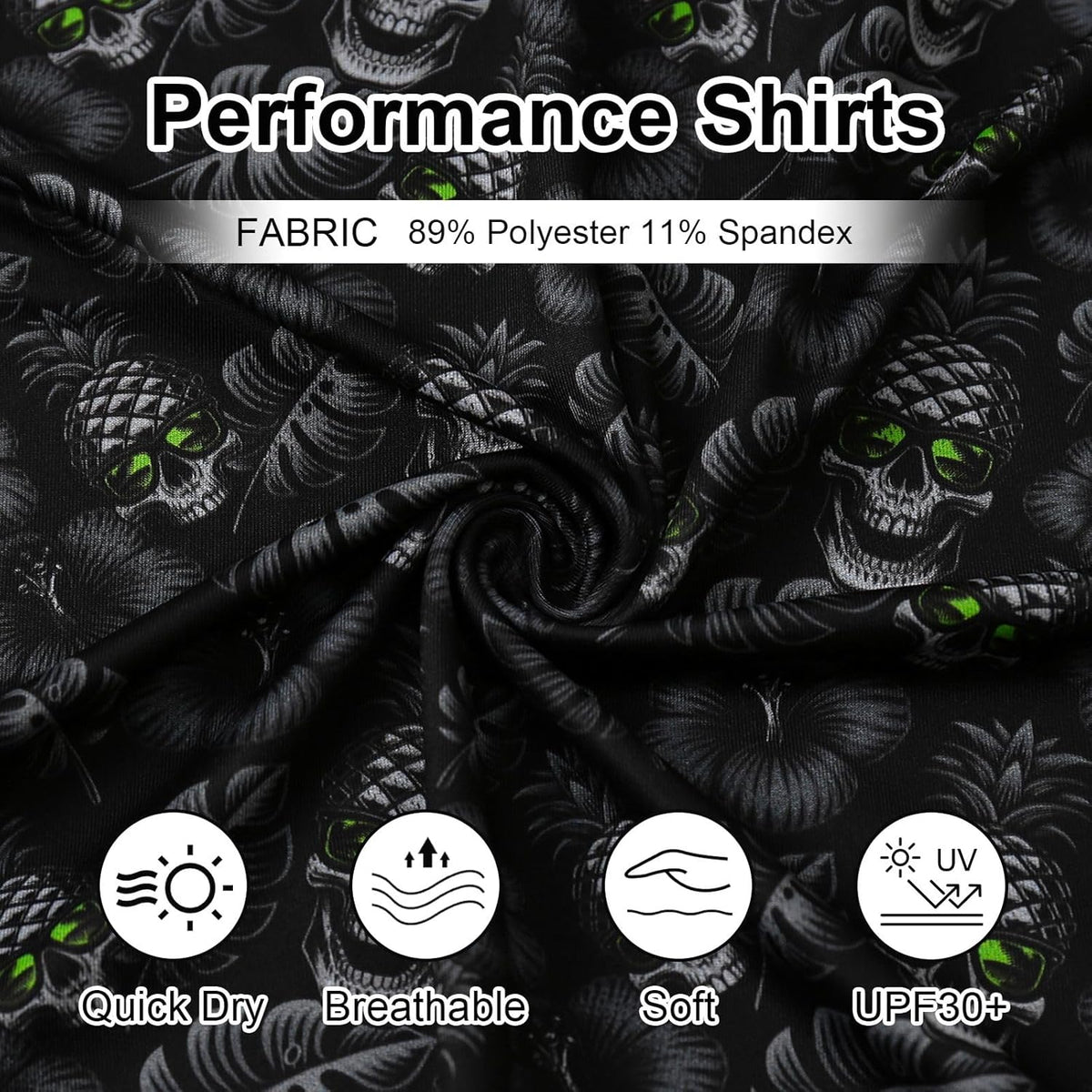 Golf Shirts for Men - Moisture Wicking Short Sleeve Performance Sport Casual Striped Collared Mens Polo Shirt