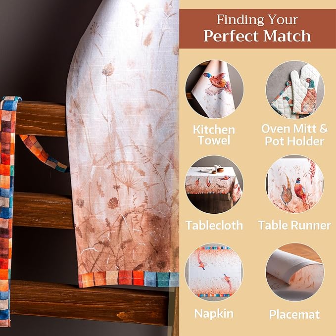 Maison d' Hermine 100% Cotton Apron for women with Pocket Kitchen Chef Apron for Men Cooking Mothers Day Gifts