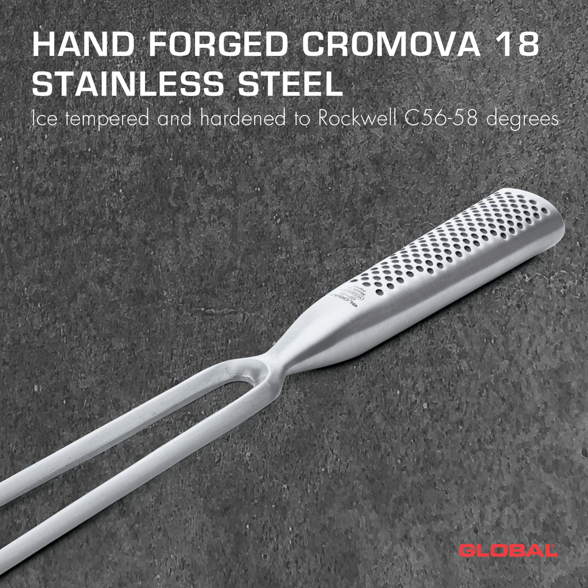 Global GF-24 - Straight Carving Fork