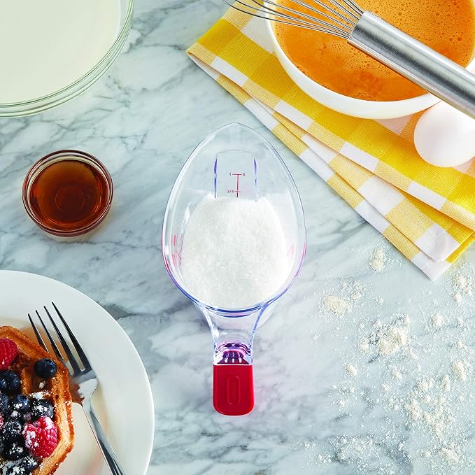 Farberware Pro Angled Measuring Cup, 1-Cup, Red