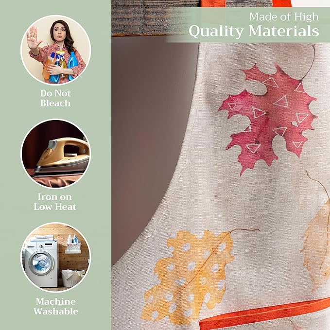 Maison d' Hermine 100% Cotton Apron for women with Pocket Kitchen Chef Apron for Men Cooking Mothers Day Gifts