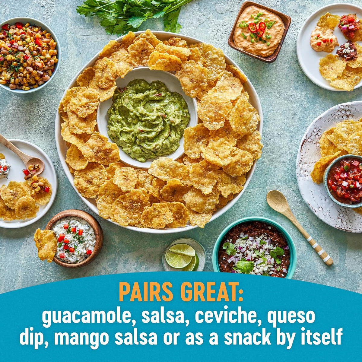 Solula Plantain Crisps Authentic Tostones, Pacific Sea Salt, 4 Ounce (Pack of 6), Kettle Cooked Chips, Gluten Free, Paleo Friendly, Grain Free, Vegan
