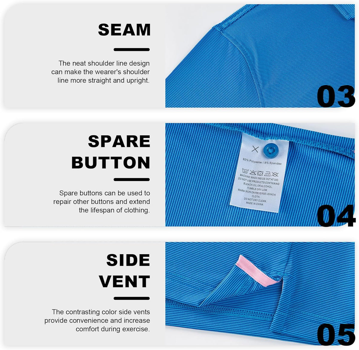 Mens Polo Shirts Short Casual Solid Stylish Dry Fit Performance Designed Collared Golf Polo Shirts for Men