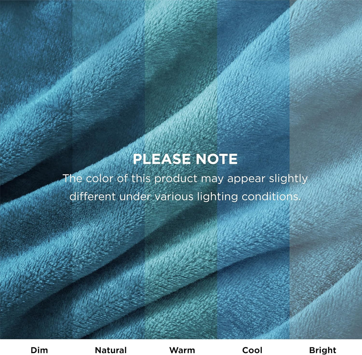Bedsure Bedding Fleece Blanket for Girls and Boys - Soft Cozy Cute Small Throw Blankets for Travel, 43x55 Inches,Teal Blue
